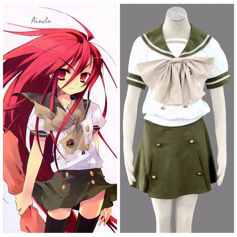 Ainclu Hot Selling Costume Shakugan no Shana Anime Female Summer Uniform Halloween Cosplay For Adult and Kid Costume
Ainclu Hot Selling Costume Shakugan no Shana Anime Female Summer Uniform Halloween Cosplay For Adult and Kid Costume