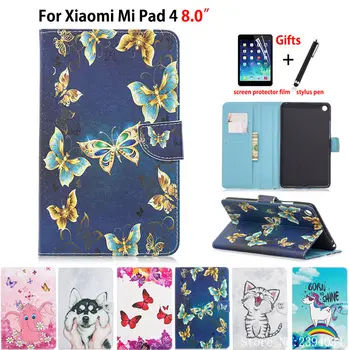 Butterfly Painted Case For Xiaomi Mi Pad MiPad 4 Mipad4 8.0 inch Cover Funda Tablet Silicon PU Leather Stand Coque Shell +Gift
Butterfly Painted Case For Xiaomi Mi Pad MiPad 4 Mipad4 8.0 inch Cover Funda Tablet Silicon PU Leather Stand Coque Shell +Gift