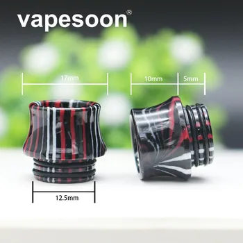3pcs VapeSoon New Design 810 Resin Stripe Drip Tip For TFV8 BIG BABY TFV12 Prince TFV8 X BABY Sticke V8 X8 MAG Kit
3pcs VapeSoon New Design 810 Resin Stripe Drip Tip For TFV8 BIG BABY TFV12 Prince TFV8 X BABY Sticke V8 X8 MAG Kit