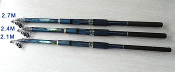free shiping FR902 Telescopic FRP fishing rod 210-270mm 2.1m 2.4m 2.7m bait boat for fishing carp fishing rods 1pc 
free shiping FR902 Telescopic FRP fishing rod 210-270mm 2.1m 2.4m 2.7m bait boat for fishing carp fishing rods 1pc