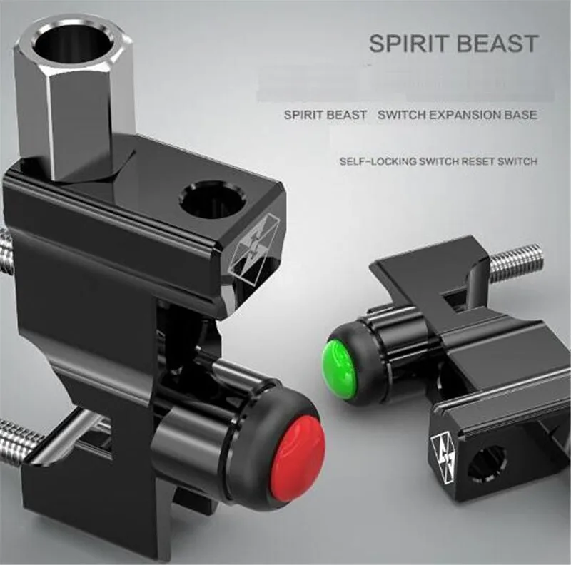 SPIRIT BEAST Motorcycle Switch Accessories Bike Lights Switch Motocross Speaker Push Button Motor On-Off Diy Tool Start Stop
SPIRIT BEAST Motorcycle Switch Accessories Bike Lights Switch Motocross Speaker Push Button Motor On-Off Diy Tool Start Stop