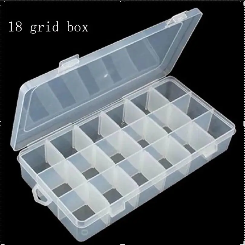 18 grid Diamond painting storage Rhinestone box Detachable clear Plastic storage Kit for Jewelry parts 52 * 48 * 54cm Component
18 grid Diamond painting storage Rhinestone box Detachable clear Plastic storage Kit for Jewelry parts 52 * 48 * 54cm Component