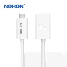 NOHON Type-C USB 3.0 OTG Support U Disk MP3 Smart Phone Keyboard Card Reader TPE Data Cable Fast Transmmision Speed