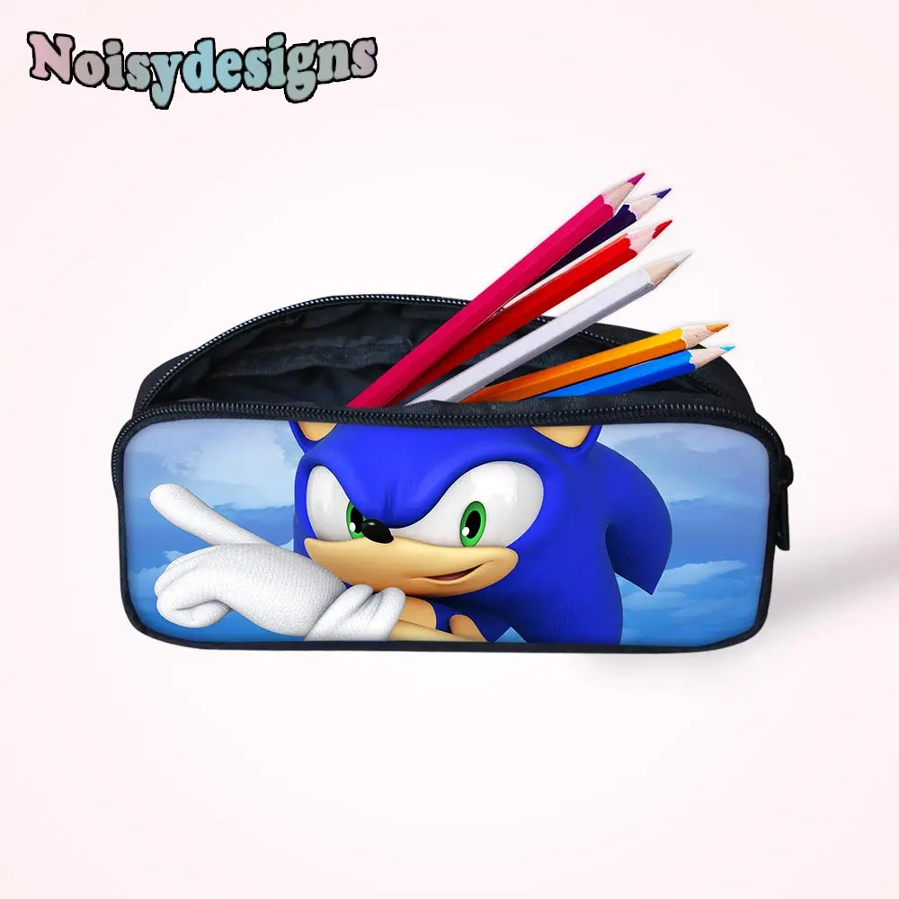 Noisydesigns Kids Schoolbag Pencil Case For Student 3D Sonic the Hedgehog Printed School Supplies Children bag Women Cosmetic
Noisydesigns Kids Schoolbag Pencil Case For Student 3D Sonic the Hedgehog Printed School Supplies Children bag Women Cosmetic