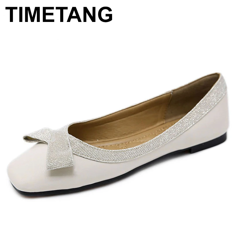 TIMETANG Ballet Flats Shoes Woman Rhinestone Ladies Shoes Zapatillas Mujer 2019 PU Leather Slip On Flat Shoes For Women PlusSize
TIMETANG Ballet Flats Shoes Woman Rhinestone Ladies Shoes Zapatillas Mujer 2019 PU Leather Slip On Flat Shoes For Women PlusSize