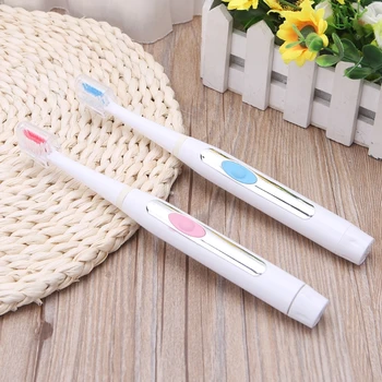 Ultrasonic Electric Tooth Brush Massage Cleaning Battery Powered Portable Travel
Ultrasonic Electric Tooth Brush Massage Cleaning Battery Powered Portable Travel