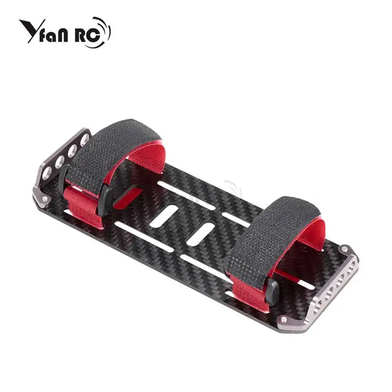 Black Carbon Fiber Battery Mounting Plate for RC Car 1:10 Scale RC Crawler Cars Axial SCX10 CC01 F350 D90 RC4WD Model Toy Part
Black Carbon Fiber Battery Mounting Plate for RC Car 1:10 Scale RC Crawler Cars Axial SCX10 CC01 F350 D90 RC4WD Model Toy Part