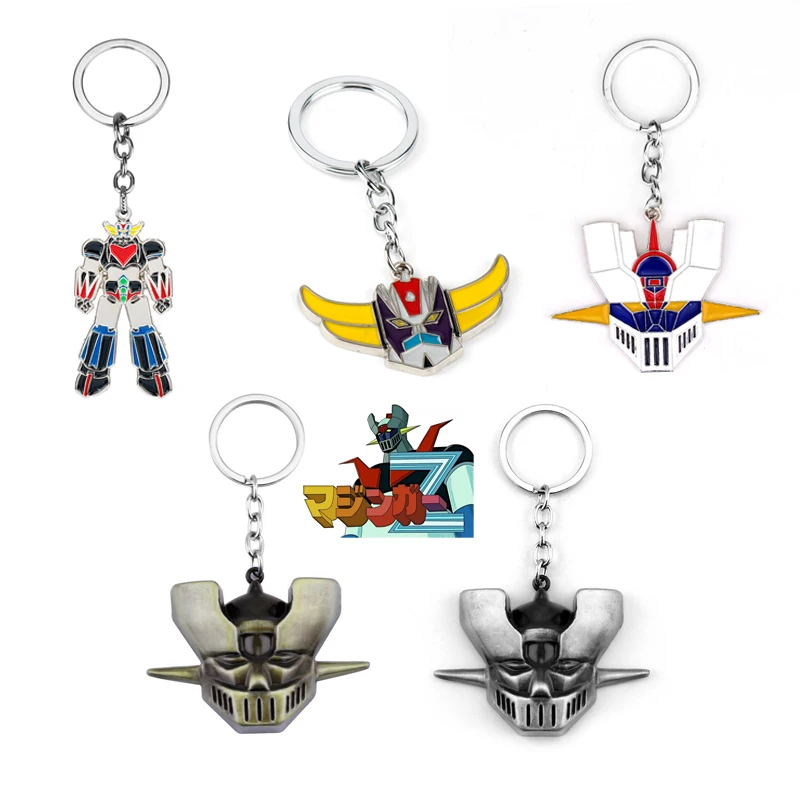 Mazinger Z UFO Grendizer Robot Keychain Classic Anime Jewelry Trinket Keyholder Car Bags Key Ring Women Men Boys Key Chains
Mazinger Z UFO Grendizer Robot Keychain Classic Anime Jewelry Trinket Keyholder Car Bags Key Ring Women Men Boys Key Chains