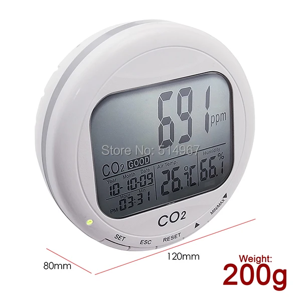 6-gainexpress-gain-express-CO2-meter-CO98-Dimension