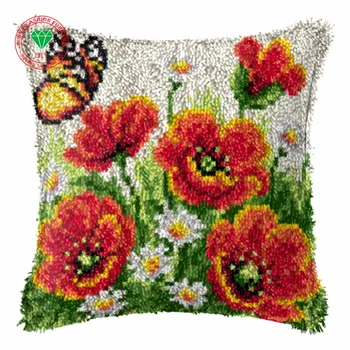 Diy Pillowcase Flowers Latch hook kits cross stitch thread embroidery kits Carpet embroidery cushion embroidered carpet mat
Diy Pillowcase Flowers Latch hook kits cross stitch thread embroidery kits Carpet embroidery cushion embroidered carpet mat