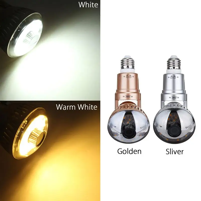 3.6mm HD Wireless WIFI Security Camera LED Light Bulb IP Motion Detector Mini Lamp Wifi Camera Home Security Safety Camera
3.6mm HD Wireless WIFI Security Camera LED Light Bulb IP Motion Detector Mini Lamp Wifi Camera Home Security Safety Camera