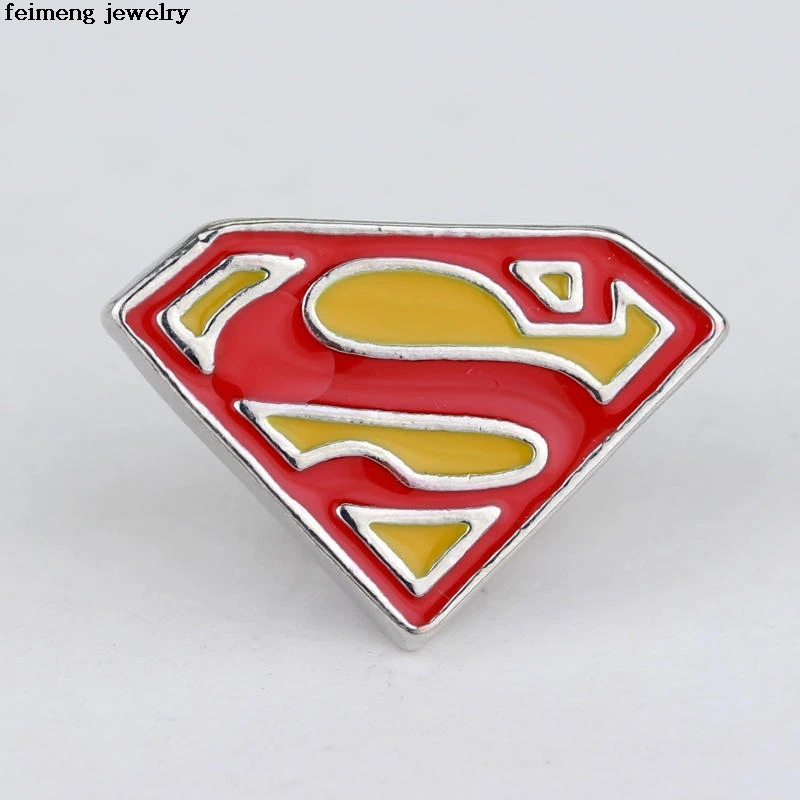 Wholesale 20pcs/lot Superman Brooch Pins Superhero Badges Suit Red Enamel lapel pin men Brooch Pins brooches for women
Wholesale 20pcs/lot Superman Brooch Pins Superhero Badges Suit Red Enamel lapel pin men Brooch Pins brooches for women