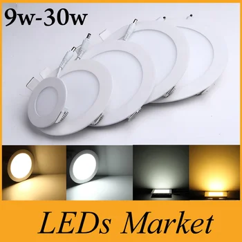 Ultra Thin Led Panel Downlight 9w 12w 15w 18w 20w 30w Round/Square LED Ceiling Recessed Light AC110-240V LED Panel Light SMD2835
Ultra Thin Led Panel Downlight 9w 12w 15w 18w 20w 30w Round/Square LED Ceiling Recessed Light AC110-240V LED Panel Light SMD2835