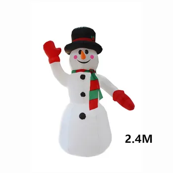 8 Foot Giant Inflatable Hands Up Lighted Snowman Yard Holiday Christmas Decoration With Good Quality
8 Foot Giant Inflatable Hands Up Lighted Snowman Yard Holiday Christmas Decoration With Good Quality