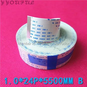 2pcs/lot inkjet printer long data cable 24pins 5.5M 5500MM long for Thunder-jet Niprint mainboard flat FFC cable durable
2pcs/lot inkjet printer long data cable 24pins 5.5M 5500MM long for Thunder-jet Niprint mainboard flat FFC cable durable