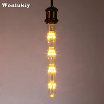 3W Led Tube Bulb 220V Edison Decorative Bulb T125 T185 T225 T300 E27 Firework Light Bulb for Home Cafe Restaurant Decoration
3W Led Tube Bulb 220V Edison Decorative Bulb T125 T185 T225 T300 E27 Firework Light Bulb for Home Cafe Restaurant Decoration