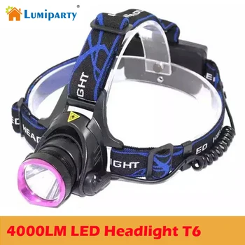 Lumiparty 4000 Lumens T6 Outdoor Headlight LED Camping Fishing Head lamp Flashlight 3-modes Waterproof Head Light
Lumiparty 4000 Lumens T6 Outdoor Headlight LED Camping Fishing Head lamp Flashlight 3-modes Waterproof Head Light