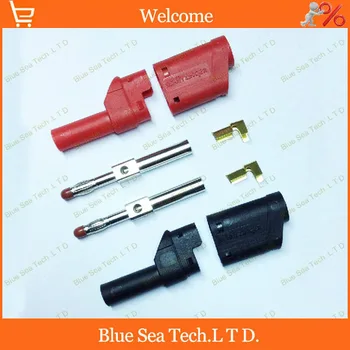 2pcs 4mm High-pressure safe type banana Socket/jack,SFK-40S Germany banana socket,screw connect(non welding) Free shipping
2pcs 4mm High-pressure safe type banana Socket/jack,SFK-40S Germany banana socket,screw connect(non welding) Free shipping