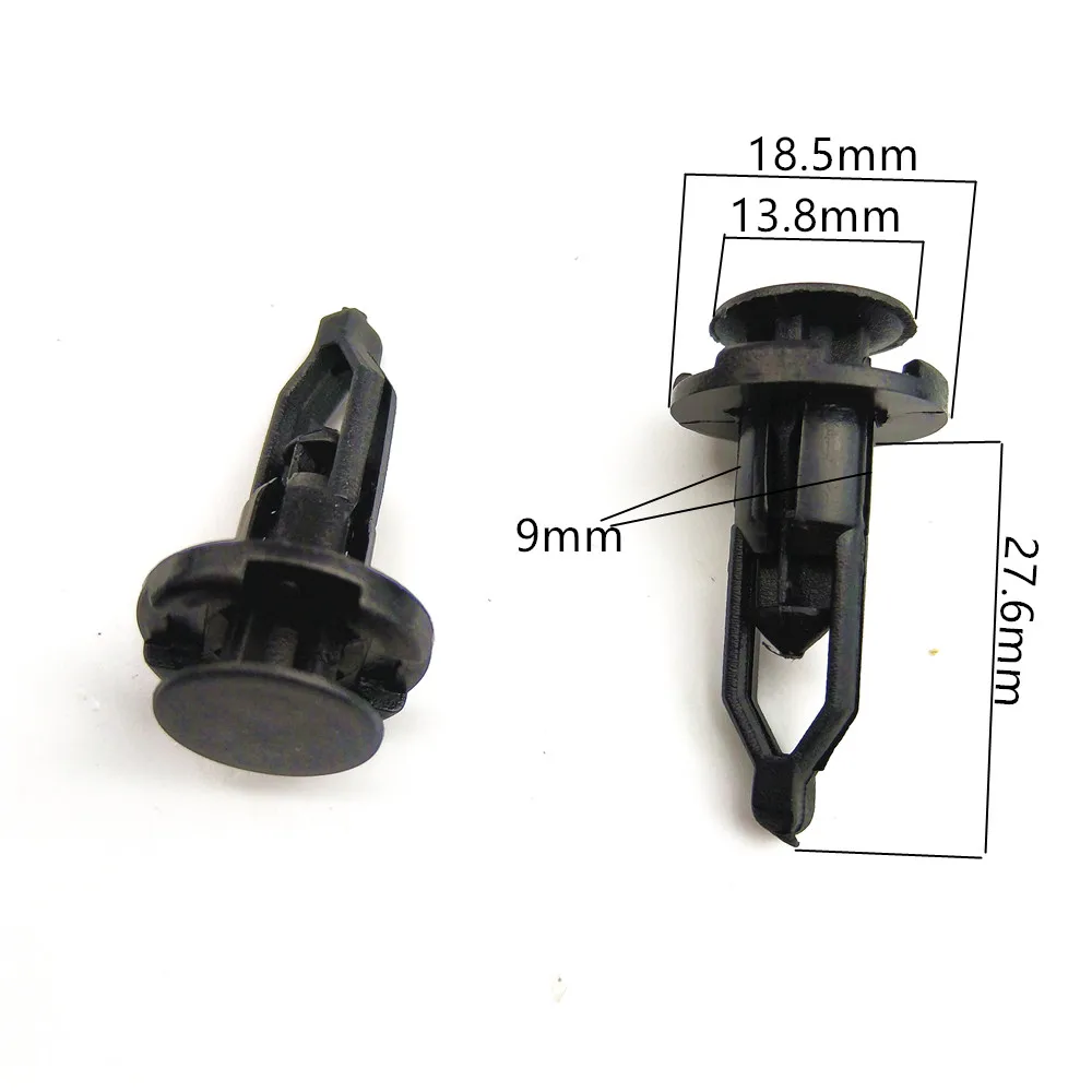 40PCS 9mm Car Bumper Push Type Fastener Rivet Retainer Clips for Toyota Crown Camry Corolla 52161-02020 52161-16010
40PCS 9mm Car Bumper Push Type Fastener Rivet Retainer Clips for Toyota Crown Camry Corolla 52161-02020 52161-16010