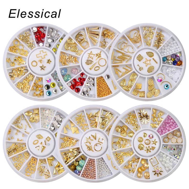 Elessical Golden Nail Decortaions Carviar Nail Mini Beads Manicure Rivet Glitters 3D Rhinestone Nail Art Accessories For Wedding
Elessical Golden Nail Decortaions Carviar Nail Mini Beads Manicure Rivet Glitters 3D Rhinestone Nail Art Accessories For Wedding