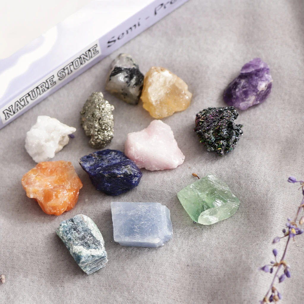 12 pcs/Set Various Colors Rocks and Minerals Samples Collection PK546-5 Earth Geology Science Kit Toy Child School Teaching Tool
12 pcs/Set Various Colors Rocks and Minerals Samples Collection PK546-5 Earth Geology Science Kit Toy Child School Teaching Tool