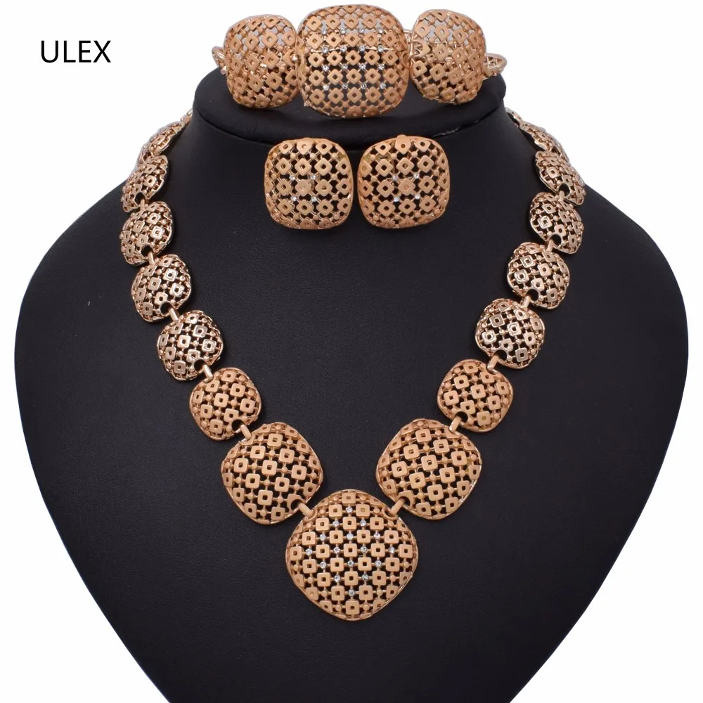 ULEX African Beads Jewelry Set For Women Jewelry Sets Wedding Bridal Imitation Crystal Dubai Ethiopian Jewellery Set
ULEX African Beads Jewelry Set For Women Jewelry Sets Wedding Bridal Imitation Crystal Dubai Ethiopian Jewellery Set