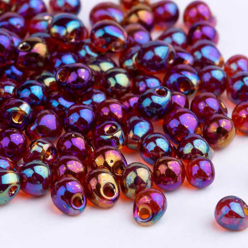 Taidian Miyuki Drop SeedBead For Daily Art 3.4MM Beaded Necklace Beads 10grams about 200 pieces
Taidian Miyuki Drop SeedBead For Daily Art 3.4MM Beaded Necklace Beads 10grams about 200 pieces