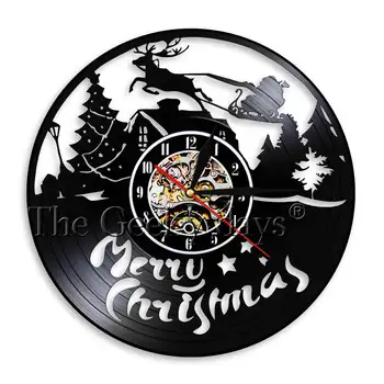 1Piece Merry Christmas Design Vinyl Record Wall Clock Santa Claus Dear Led Light Modern Wall Art Handmade Gift For Kids
1Piece Merry Christmas Design Vinyl Record Wall Clock Santa Claus Dear Led Light Modern Wall Art Handmade Gift For Kids