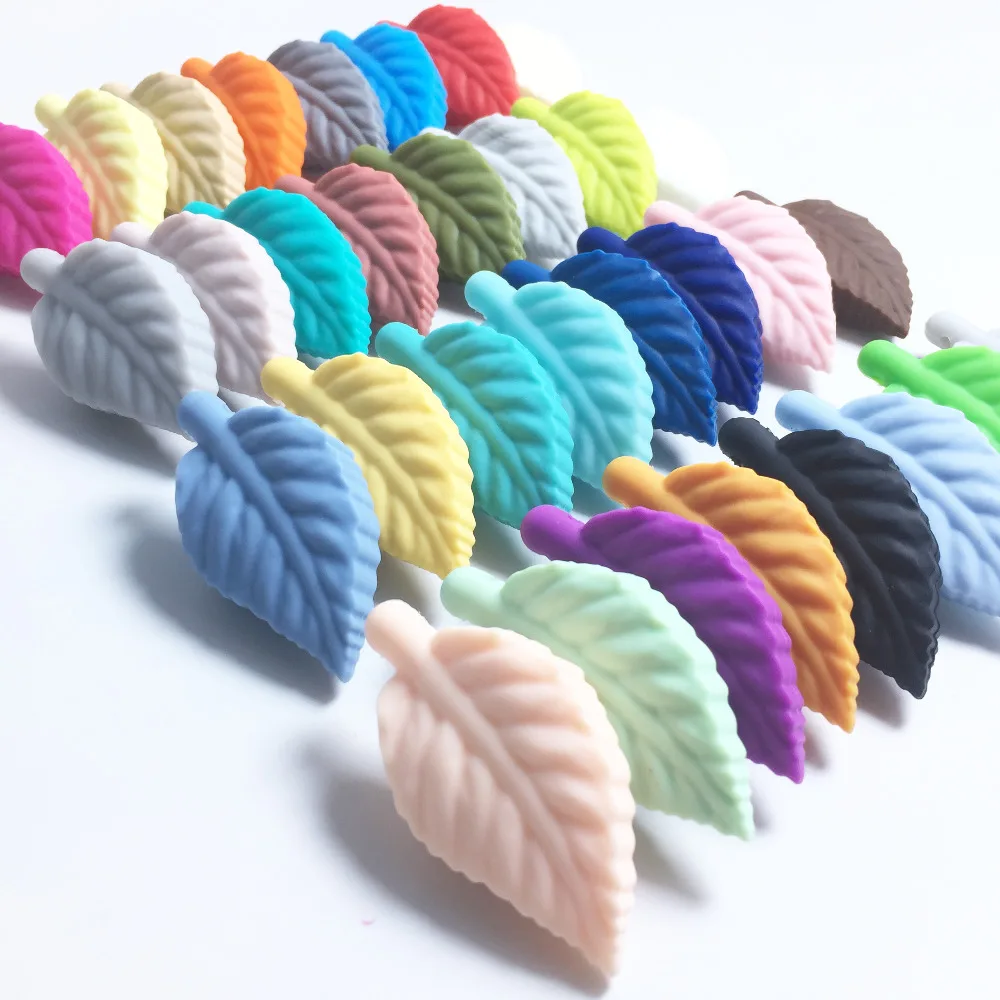 10pieces /lot Leaf Silicone Beads Baby Teething Beads 15mm Safe Food Grade Nursing Chewing Baby teething Leaf Silicone Beads
10pieces /lot Leaf Silicone Beads Baby Teething Beads 15mm Safe Food Grade Nursing Chewing Baby teething Leaf Silicone Beads