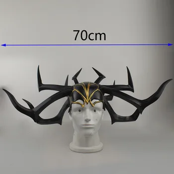 Thor 3 Hela Mask Cosplay Helmet Adult Halloween Queen Mask HeaddressCap Helmet Mask for Cosplay
Thor 3 Hela Mask Cosplay Helmet Adult Halloween Queen Mask HeaddressCap Helmet Mask for Cosplay