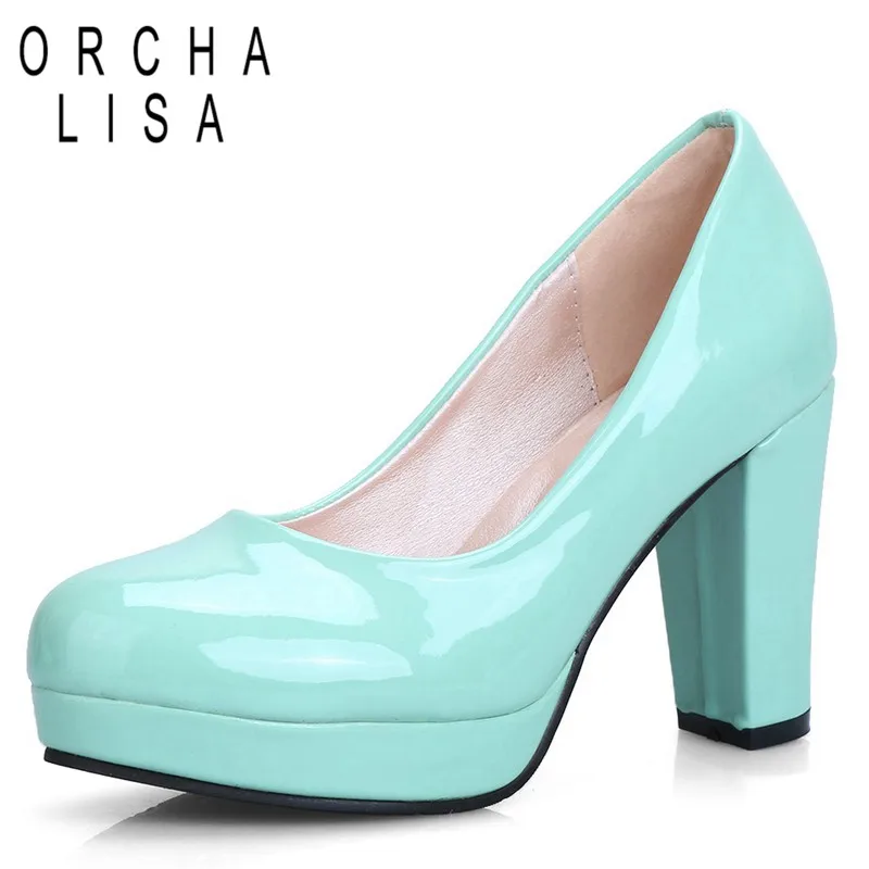 ORCHA LISA big size 44 candy color high heels Office Lady Shoes woman thick platform pumps Slip on wedding Shoes zapatos mujer
ORCHA LISA big size 44 candy color high heels Office Lady Shoes woman thick platform pumps Slip on wedding Shoes zapatos mujer