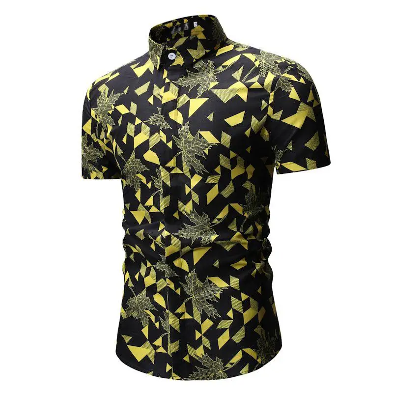 Short-sleeved Flower Floral Shirt Men Summer Dress Mens Shirts Casual Blouse Men Slim Hawaiian Gray red Orange Yellow
Short-sleeved Flower Floral Shirt Men Summer Dress Mens Shirts Casual Blouse Men Slim Hawaiian Gray red Orange Yellow
