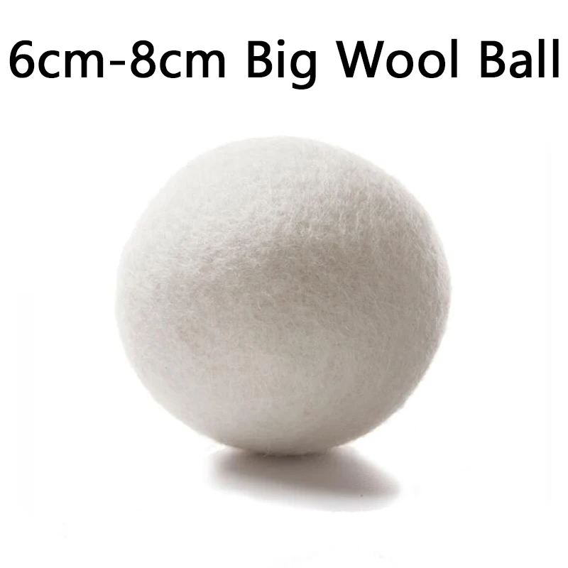 6-8cm White Felt Ball Wool Ball For DIY Toys Craft Felt Pompom Wool Dry Ball Roving Reduce Electrostatic Clothing Big Wool Balls
6-8cm White Felt Ball Wool Ball For DIY Toys Craft Felt Pompom Wool Dry Ball Roving Reduce Electrostatic Clothing Big Wool Balls