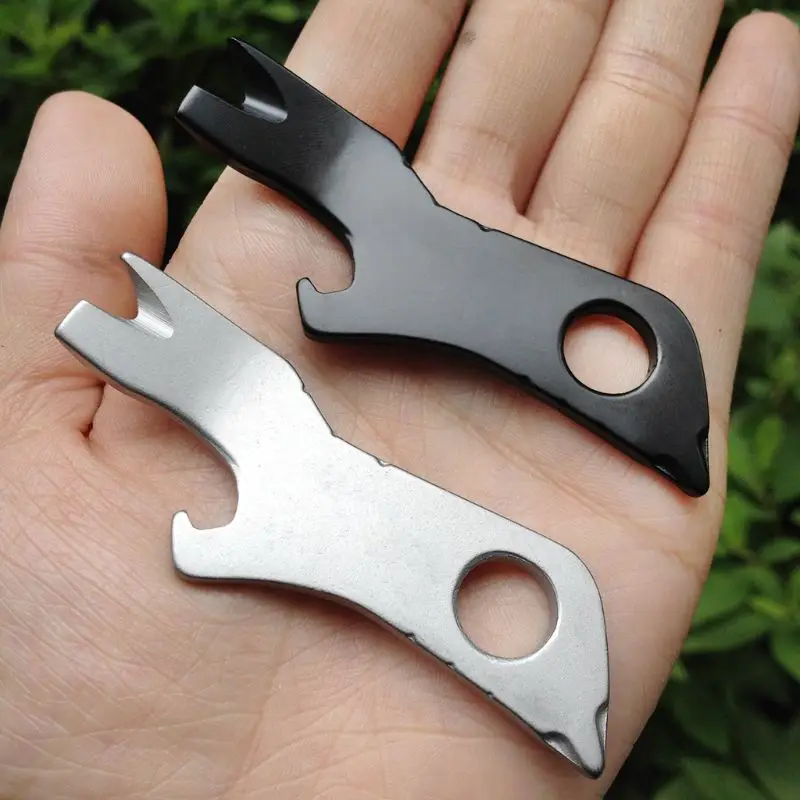 1 Pc 7-in-1 Multifunction Outdoor Tool Crowbar Screwdriver Bottle Opener Wire Stripper Keychain Airline-Safe Stainless Steel
1 Pc 7-in-1 Multifunction Outdoor Tool Crowbar Screwdriver Bottle Opener Wire Stripper Keychain Airline-Safe Stainless Steel