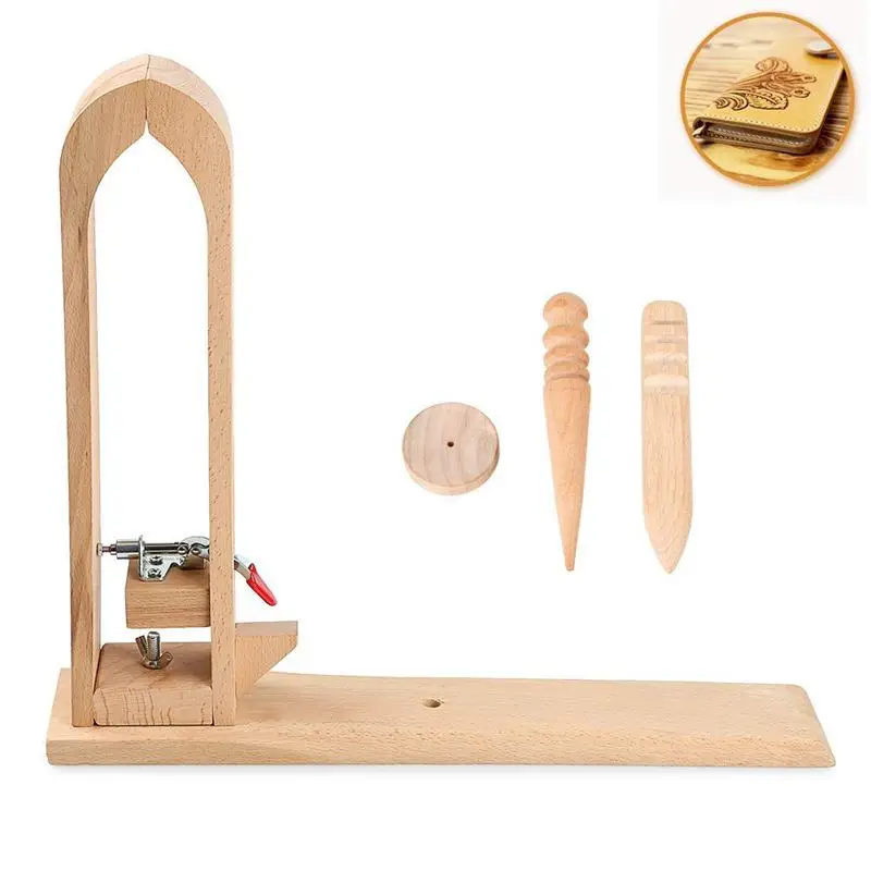 Wood Leathercraft Hand Stitching Pony Leather Craft Lacing Sewing DIY Table Desktop Tool
Wood Leathercraft Hand Stitching Pony Leather Craft Lacing Sewing DIY Table Desktop Tool