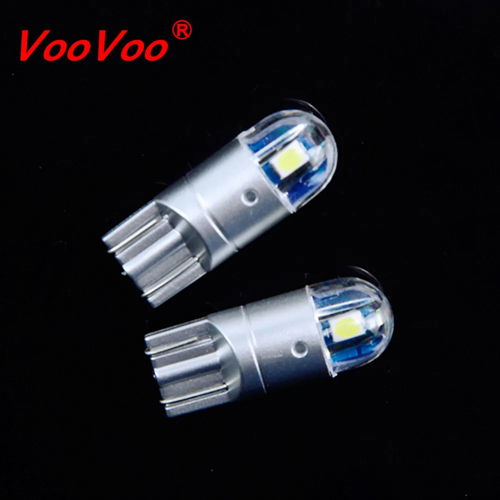 VooVoo 2Pcs W5W T10 LED 3030 Car Turn Signal Lamps License Plate Light Trunk Lamp Clearance Lights Parking Light 12V White Bulbs
VooVoo 2Pcs W5W T10 LED 3030 Car Turn Signal Lamps License Plate Light Trunk Lamp Clearance Lights Parking Light 12V White Bulbs