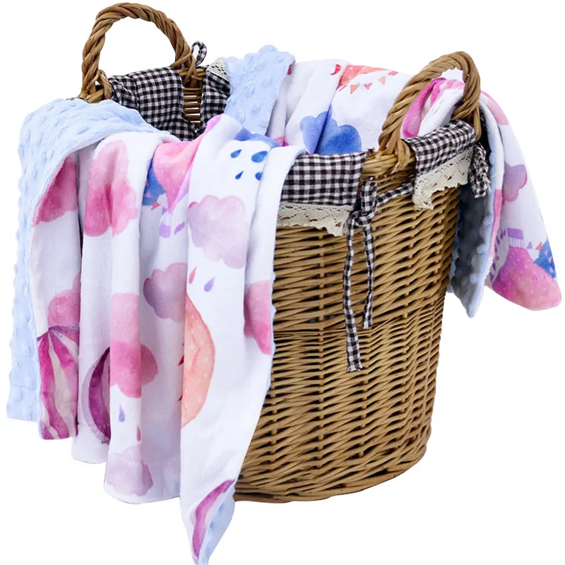 Muslinlife Baby Autumn Winter Stroller Blanket Warm Velvet Minky Dot Blanket Printed Clouds Baby Blanket Christmas New Year Gift
Muslinlife Baby Autumn Winter Stroller Blanket Warm Velvet Minky Dot Blanket Printed Clouds Baby Blanket Christmas New Year Gift