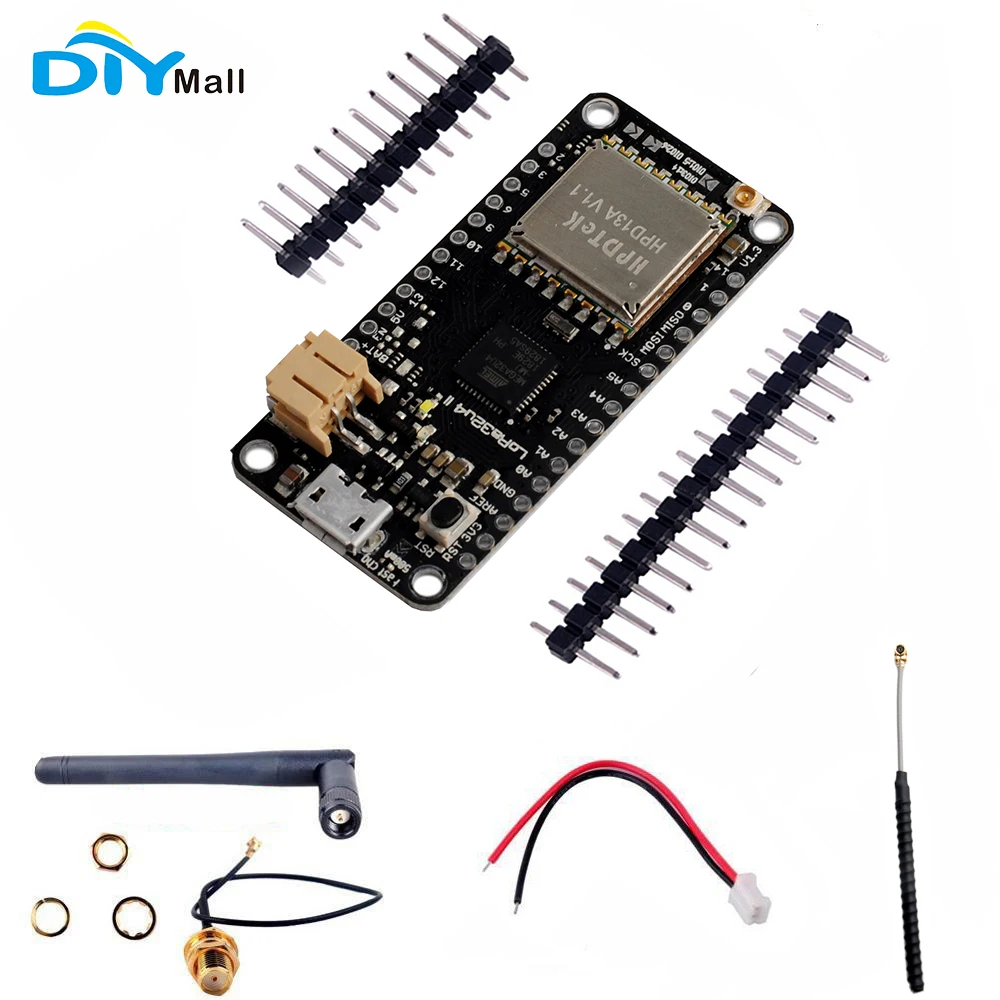 4pcs/lot LoRa32u4 II Development Board 868MHz 915MHz Lora Module IOT SX1276 HPD13 Wifi Transceiver Module Antenna JST Connector
4pcs/lot LoRa32u4 II Development Board 868MHz 915MHz Lora Module IOT SX1276 HPD13 Wifi Transceiver Module Antenna JST Connector