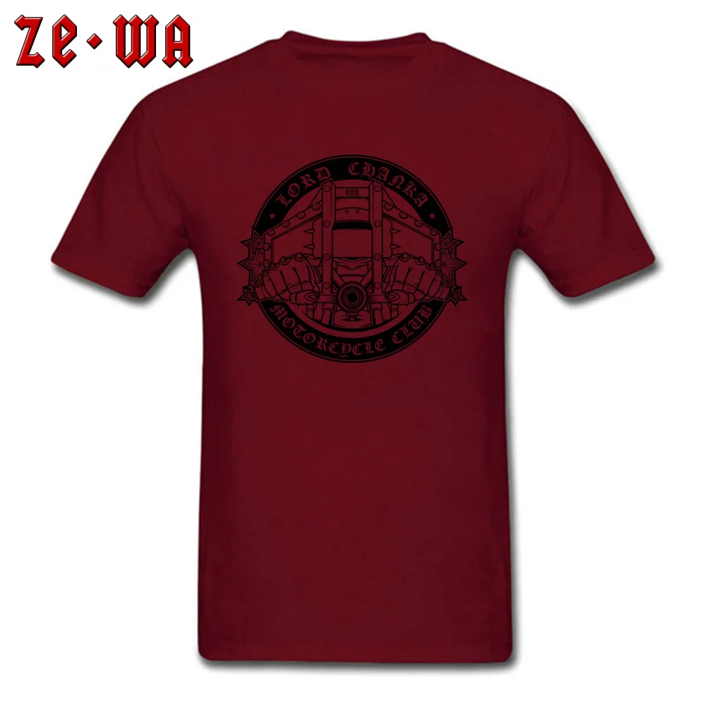 Gift Short Sleeve Tees Mother Day Crew Neck 100% Cotton Fabric Men T-shirts Lord Chanka MCC Gift Sweatshirts On Sale Lord Chanka MCC maroon