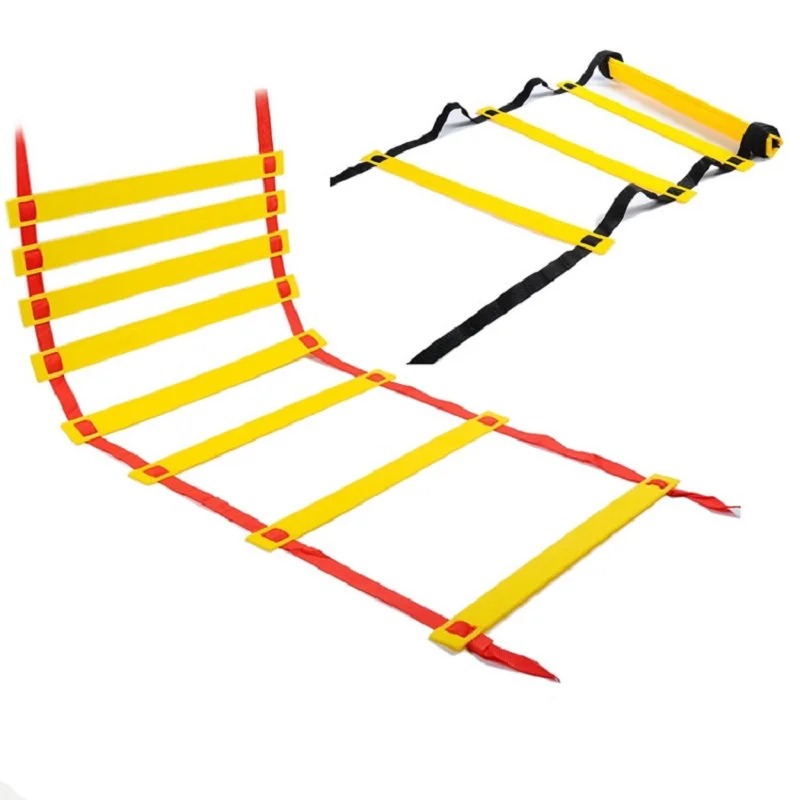 5/8/10/11 Rung Nylon Straps Training Ladders Agility Speed Ladder Stairs for Soccer and Football Speed Ladder Equipment 4 Styles
5/8/10/11 Rung Nylon Straps Training Ladders Agility Speed Ladder Stairs for Soccer and Football Speed Ladder Equipment 4 Styles