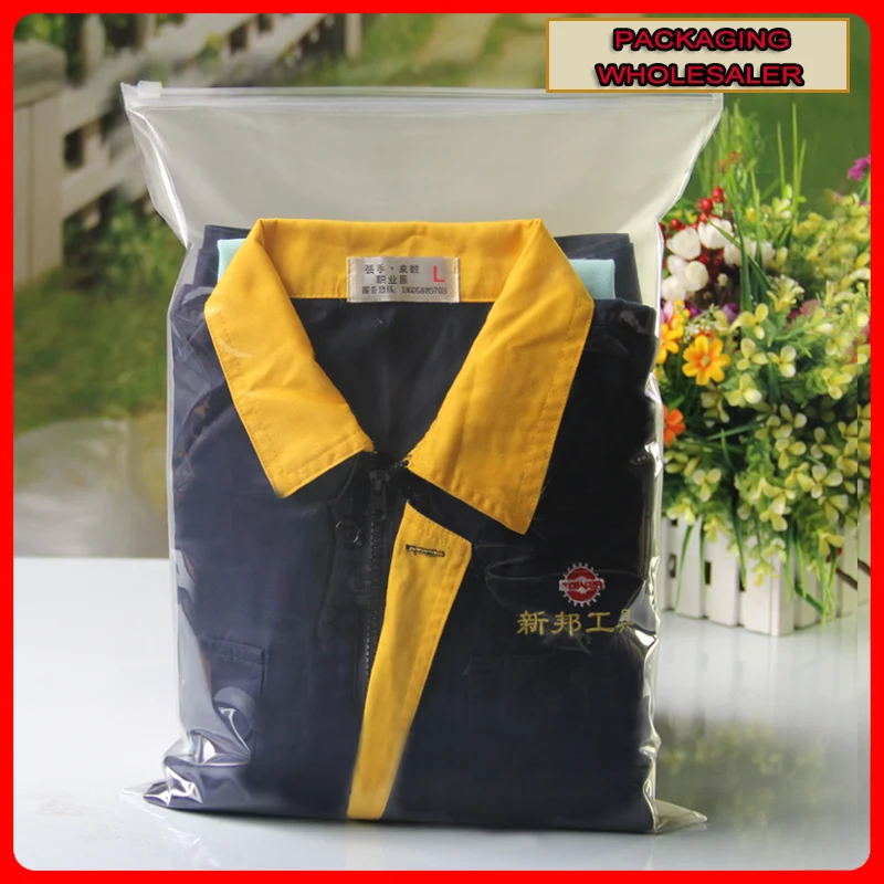 Free Shipping 50pcs/lots 33cm*42cm*160mic Half Clear+ Frosted Clothes Zip Lock Plastic Bag Resealable Self Sealing Bag Wholeasle
Free Shipping 50pcs/lots 33cm*42cm*160mic Half Clear+ Frosted Clothes Zip Lock Plastic Bag Resealable Self Sealing Bag Wholeasle