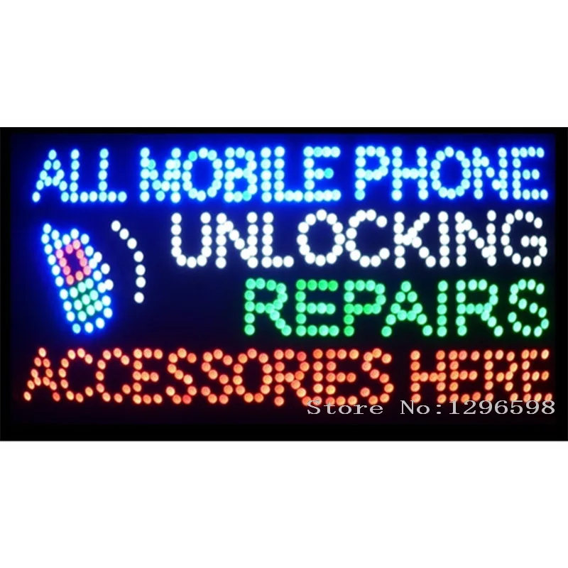 Bigger size led 80 X 40CM indoor Ultra Bright flashing repairs all mobile phone unlocking accessories business shop sign of led-
Bigger size led 80 X 40CM indoor Ultra Bright flashing repairs all mobile phone unlocking accessories business shop sign of led-