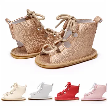 Summer Baby Girl Sandal Pu Leather Lace Up Baby Peep Toe Flat Brand Toddler Beach shoes Sandals & Clogs
Summer Baby Girl Sandal Pu Leather Lace Up Baby Peep Toe Flat Brand Toddler Beach shoes Sandals & Clogs