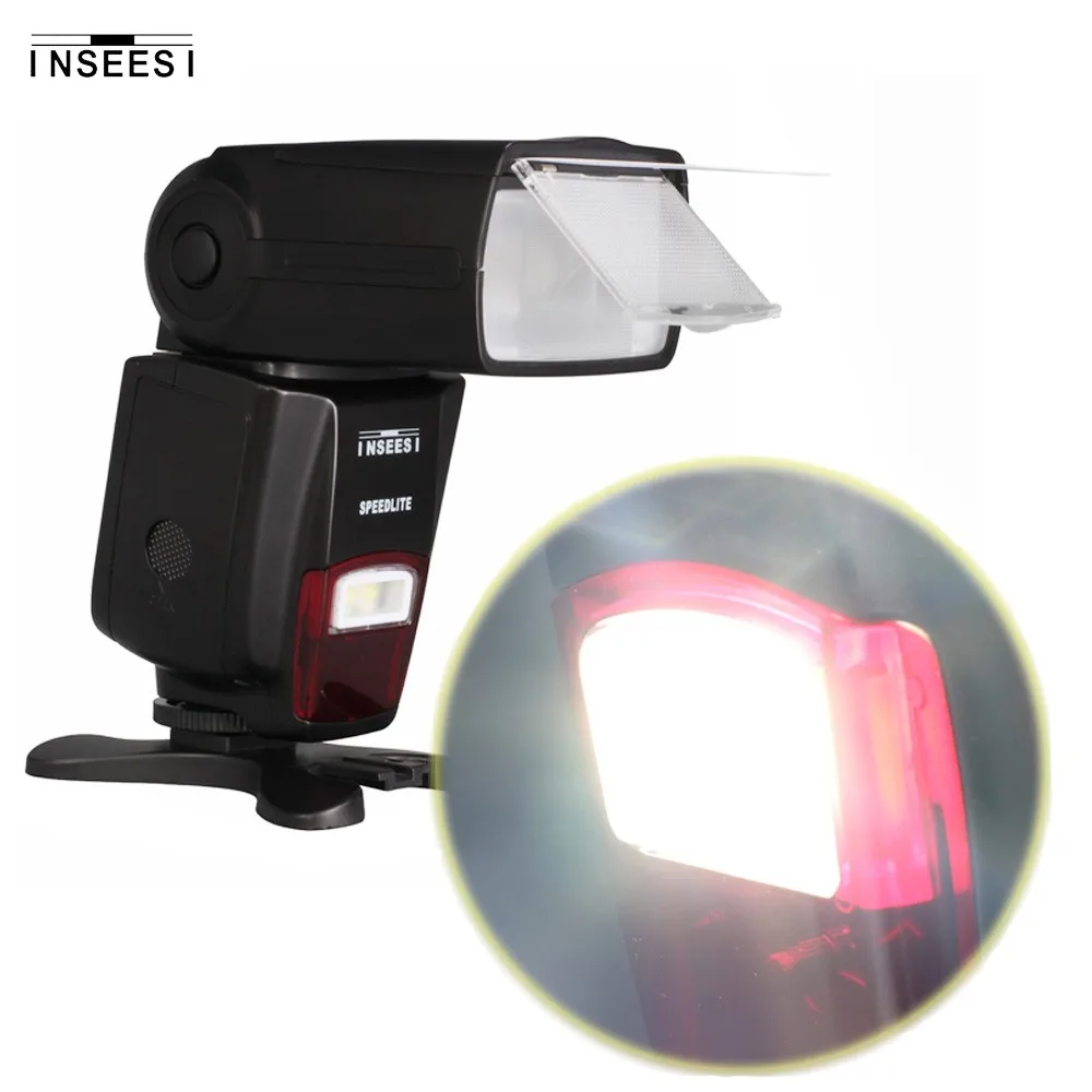 INSEESI IN560IV Wireless Flash Speedlite Integrated Transceiver for Canon Nikon Panasonic Pentax Camera DSLR Camera Flash