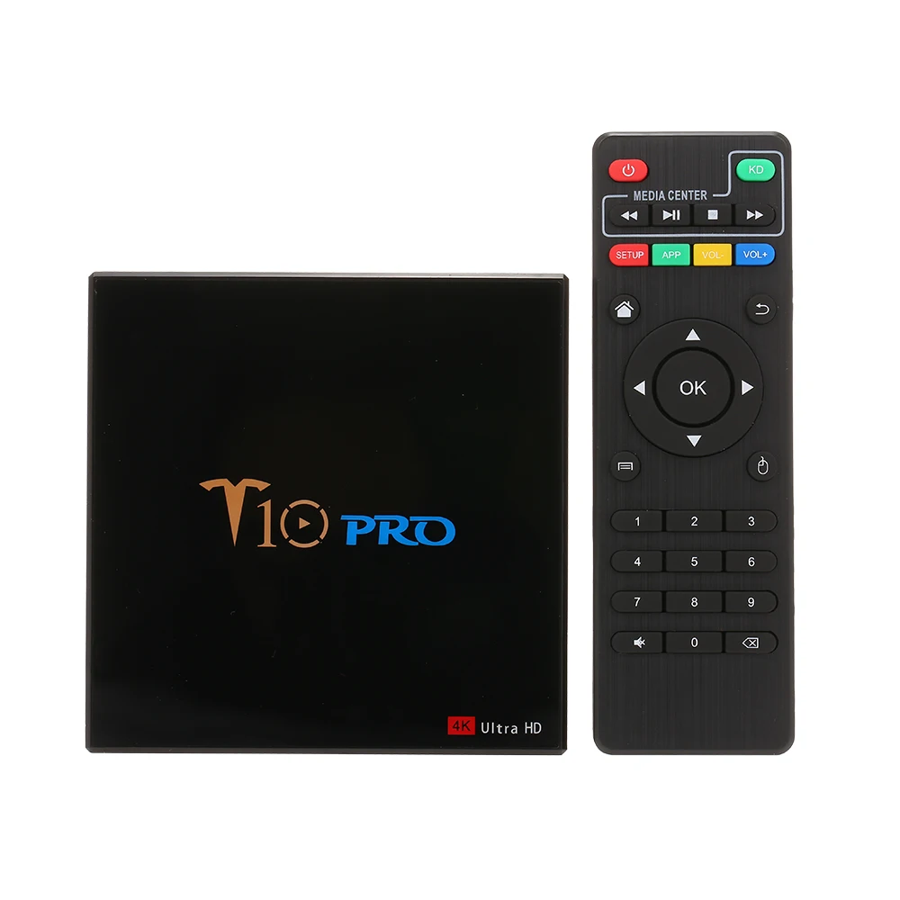 Box TV T10 PRO Android 8.1 TV Box Cortex-A53 S905X2 Quad-core 4K Smart tv box 64GB Dual-band Wi-Fi Bluetooth4.1 Video Player
Box TV T10 PRO Android 8.1 TV Box Cortex-A53 S905X2 Quad-core 4K Smart tv box 64GB Dual-band Wi-Fi Bluetooth4.1 Video Player
