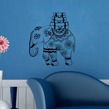 Indian Pattern Art Wall Decals Elephant Floral Wall Sticker Removable Vinyl Wallpaper For Home Decoration Y-525
Indian Pattern Art Wall Decals Elephant Floral Wall Sticker Removable Vinyl Wallpaper For Home Decoration Y-525