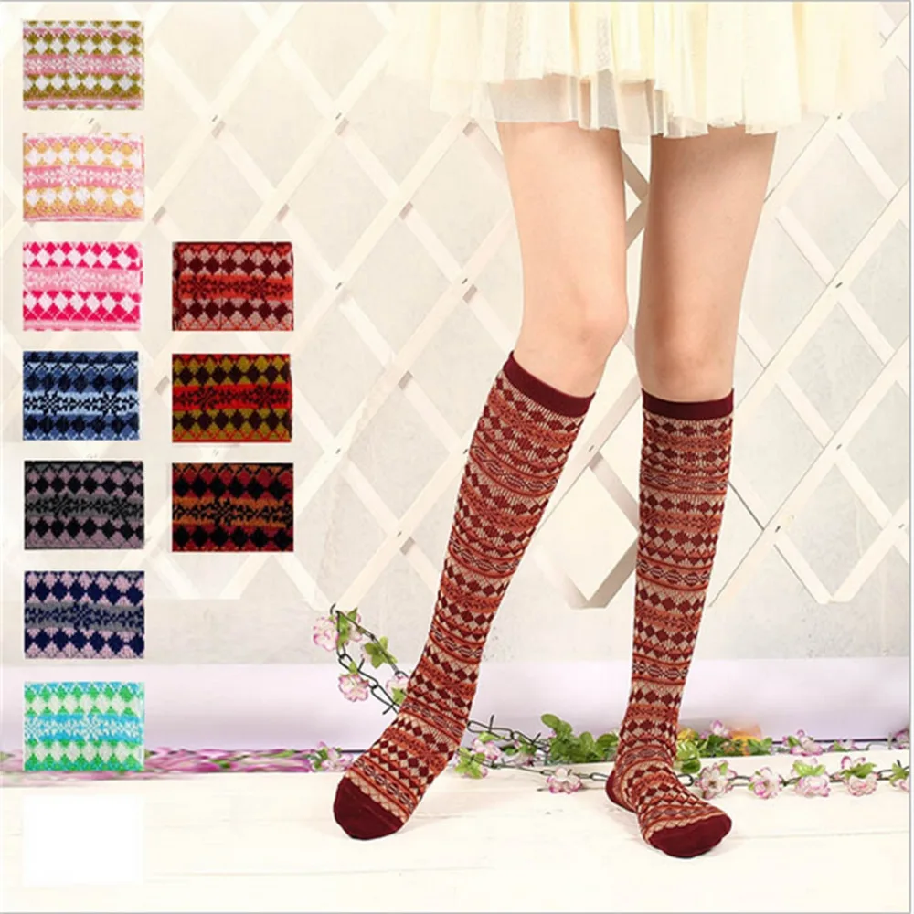Winter New Woman Cotton Over Knee Socks Warm Thigh Highs Hose Stockings Jacquard Design Long Socks
Winter New Woman Cotton Over Knee Socks Warm Thigh Highs Hose Stockings Jacquard Design Long Socks