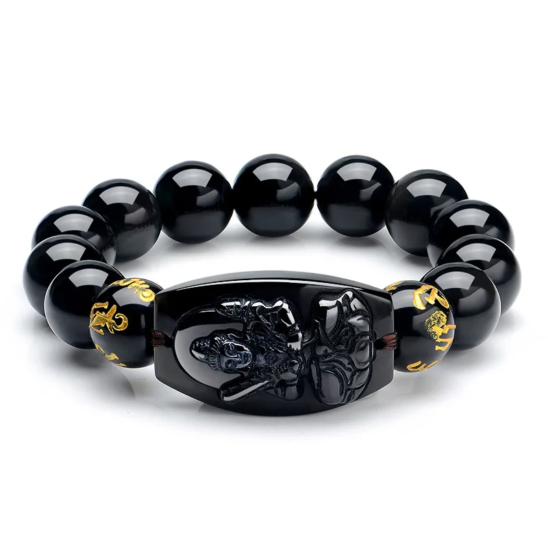 2019 Natural Black Obsidian Carved Buddha Lucky Beads Bracelet For Women Men Bracelet Jewelry Healing Reiki Gift Energy
2019 Natural Black Obsidian Carved Buddha Lucky Beads Bracelet For Women Men Bracelet Jewelry Healing Reiki Gift Energy