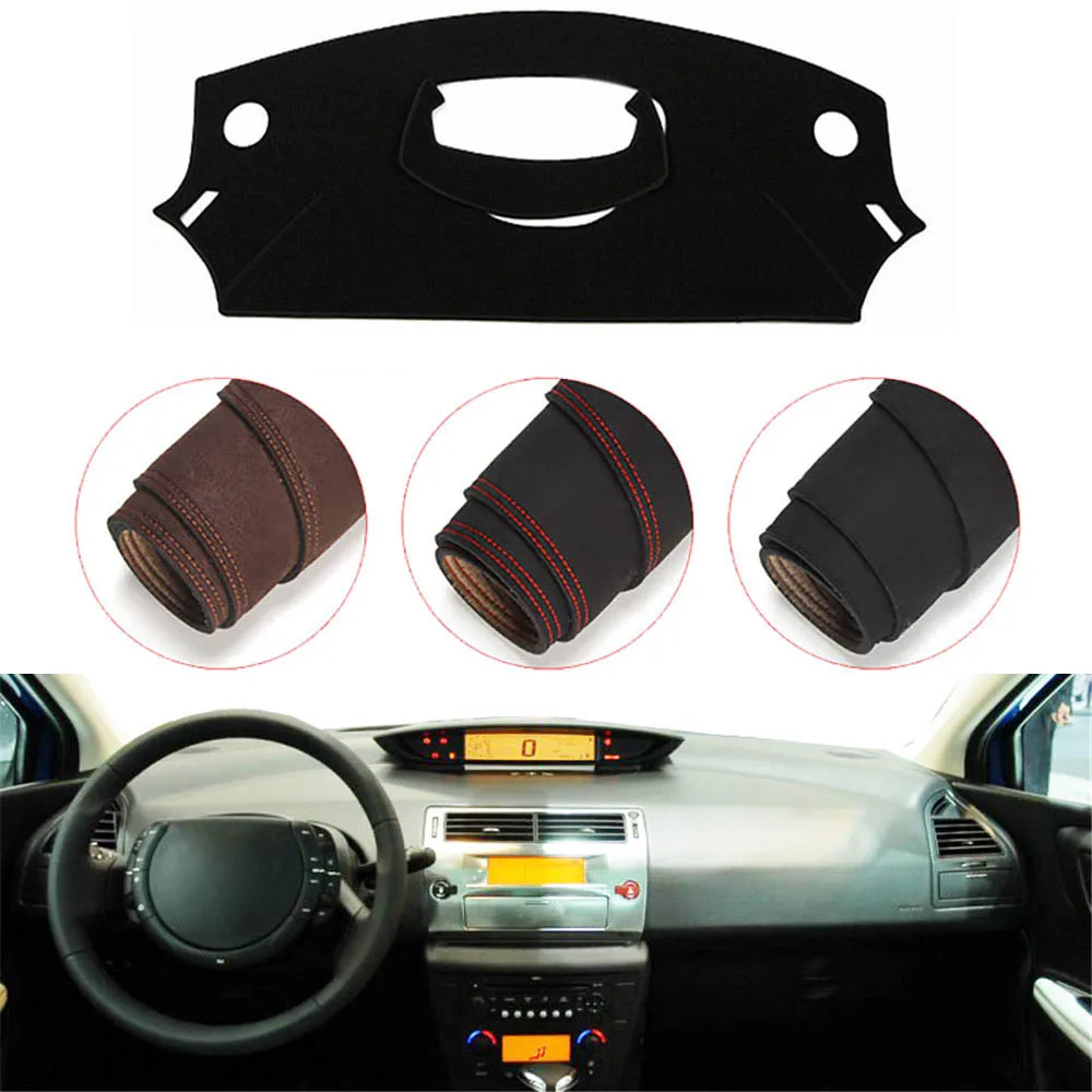Console Dashboard Suede Mat Protector Sunshield Cover Fit For Citroen C4 C-Quatre 2004-2010
Console Dashboard Suede Mat Protector Sunshield Cover Fit For Citroen C4 C-Quatre 2004-2010