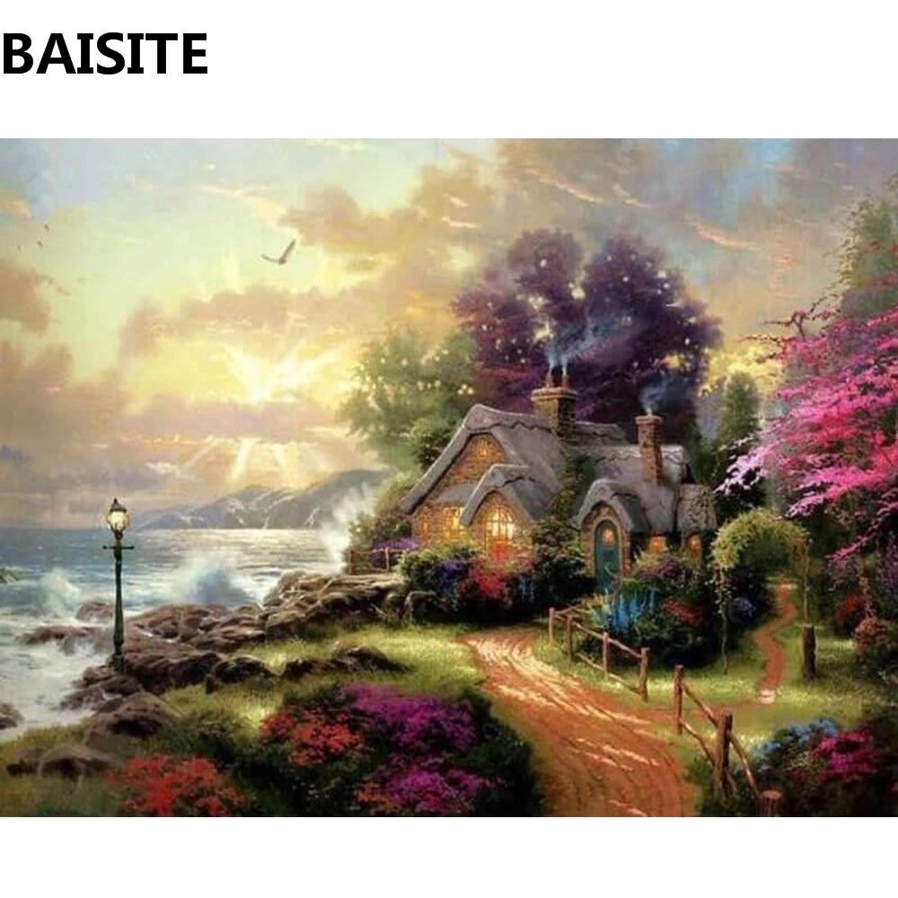 BAISITE Frameless DIY Oil Painting Pictures By Numbers On Canvas Wall Pictures Wall Art For Living Room Home Decoration S071
BAISITE Frameless DIY Oil Painting Pictures By Numbers On Canvas Wall Pictures Wall Art For Living Room Home Decoration S071